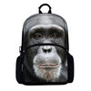 Rugzak One2 Dierenprint Aap Chimpansee