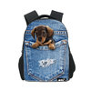 Rugzak One2 Kids Jeans Puppy Teckel