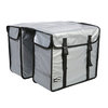 Lastpak Dubbele Fietstas 46L Bisonyl Zilver