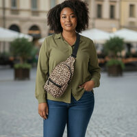 For U Designed Crossbody Tas Luipaard