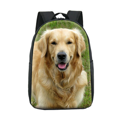 For U Designed Rugzak Hond Golden Retriever