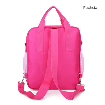 Schooltas 3-in-1 Druppel Roze