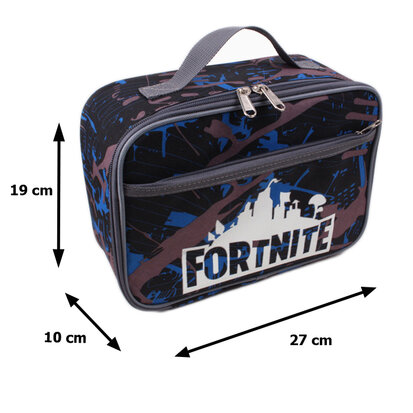 Koeltas Fortnite Lunchbox Glow in the Dark blauw 6.5 L