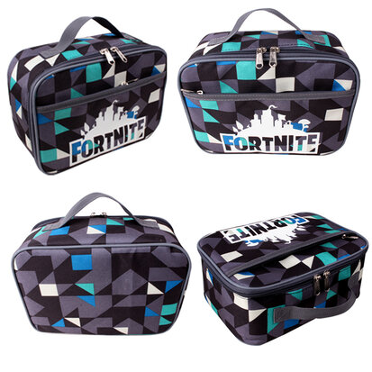 Koeltas Fortnite Lunchbox Glow in the Dark blauw 6.5 L