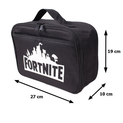 Koeltas Fortnite Lunchbox Glow in the Dark zwart 6.5 L