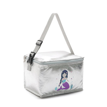 Koeltas Zilver Lunchbox Zeemeermin 6 L