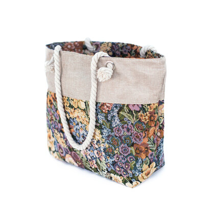 Art of Polo Canvas Shopper Bloem Multi