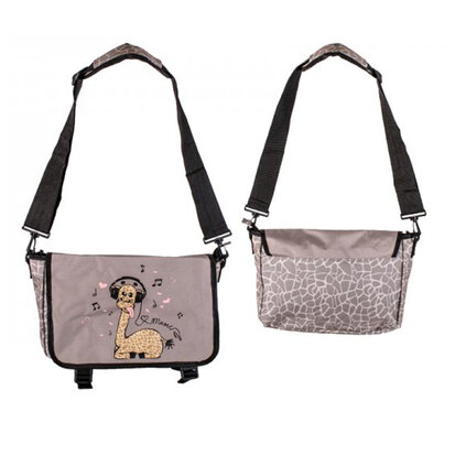 Messengerbag Giraffe Taupe