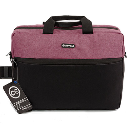 Citybag Laptoptas 15,6 inch LB655 Paars