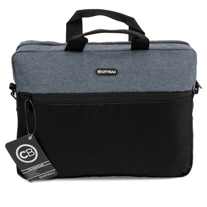 Citybag Laptoptas 15,6 inch LB655 Grey