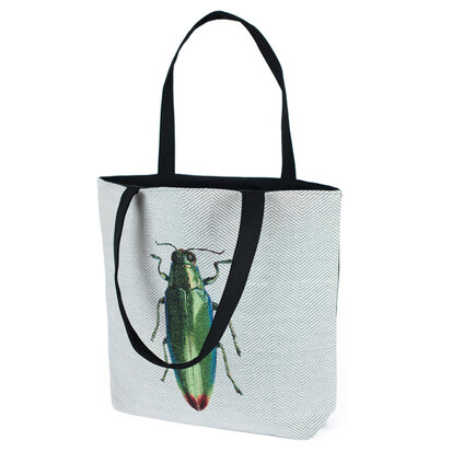 Art of Polo Canvas Shopper Bug Sprinkhaan