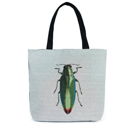 Art of Polo Canvas Shopper Bug Sprinkhaan