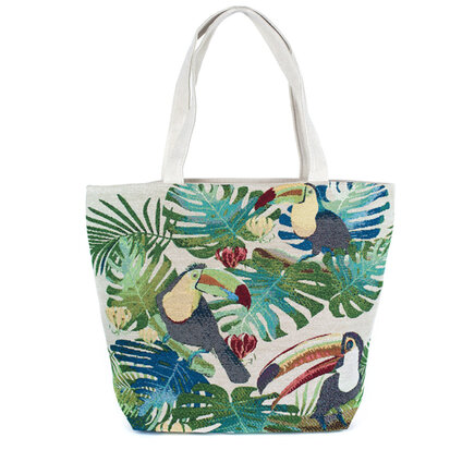 Art of Polo Canvas Shopper Bird Toekan