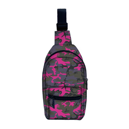 For U Designed Crossbody Tas Camo Pink