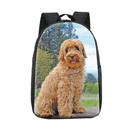 For U Designed Rugzak Hond Labradoodle