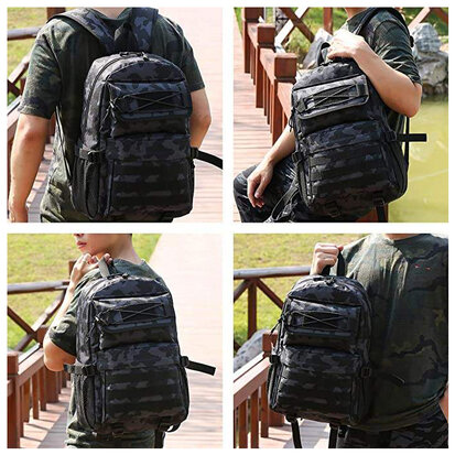 Army Rugzak Black 25 L