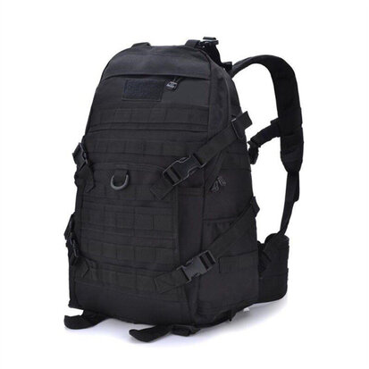 Army Rugzak Black Helmhouder 40 L