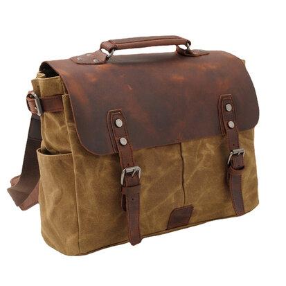 Vintage Canvas Messengerbag Trivor