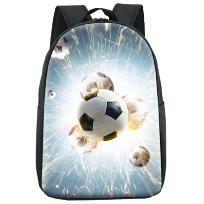 For U Designed Rugzak Voetbal Vuurwerk