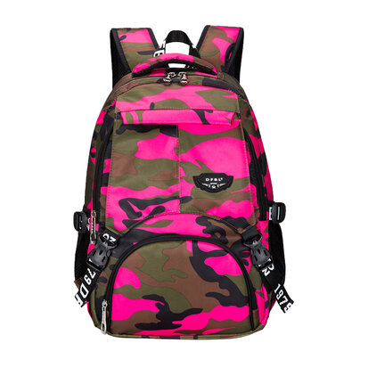 Camo Rugzak Roze