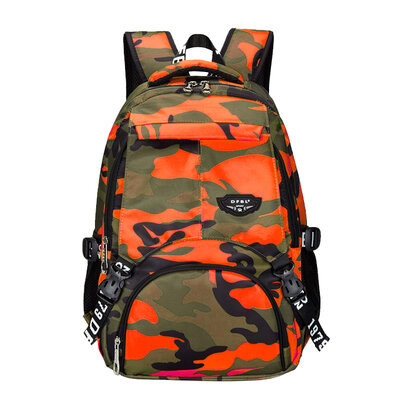 Camo Rugzak Oranje