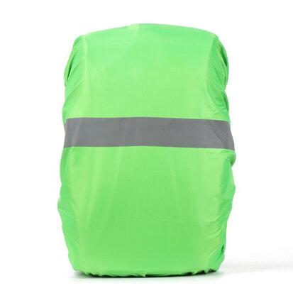 Rugzak Regenhoes Reflecterend 20L Groen