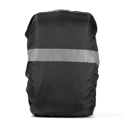 Rugzak Regenhoes Reflecterend 35L Zwart