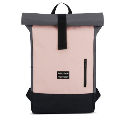 Brooklyn Rolltop Rugzak Roze