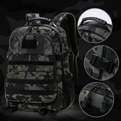Army Rugzak Black 35 L
