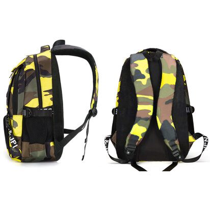 Camo Rugzak Geel