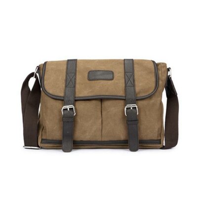 Canvas Messengerbag Masherbrum Bruin