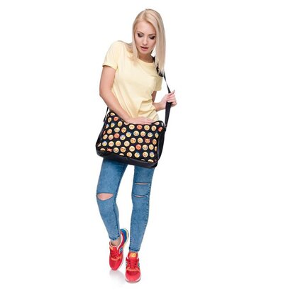 Funprint Messenger Bag Emoticons