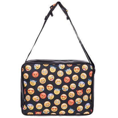 Funprint Messenger Bag Emoticons