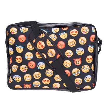 Funprint Messenger Bag Emoticons