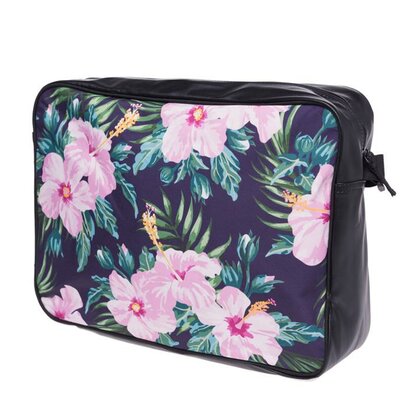 Funprint Messenger Bag Tropical Pink Flower