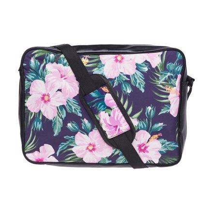 Funprint Messenger Bag Tropical Pink Flower