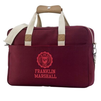 Franklin & Marshall - Schoudertas met 15 inch laptopvak