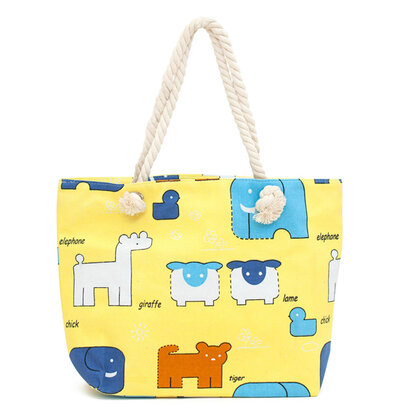 Art of Polo Canvas Strandtas Shopper Dieren