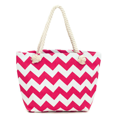 Art of Polo Canvas Strandtas Shopper Fuchsia