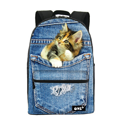 Rugzak One2 Jeans Kitten