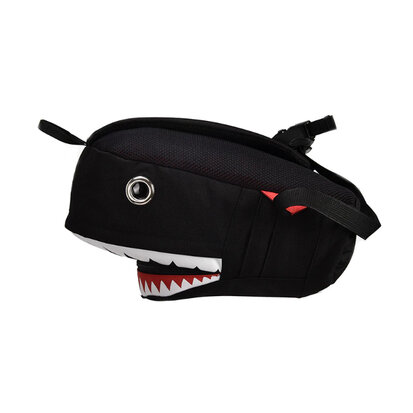 Rugzak 3D Haai Zwart
