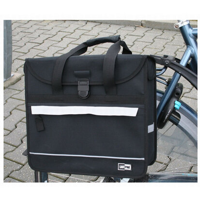 Lastpak Fietstas Shopper 17L Zwart