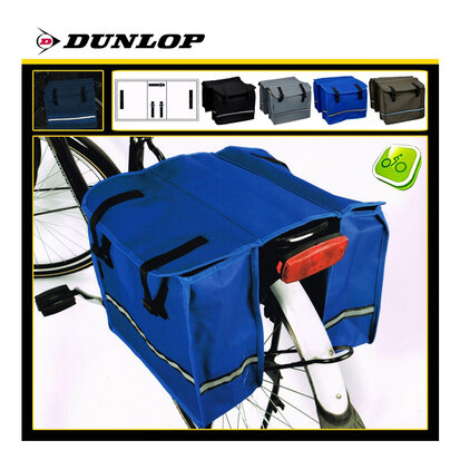 Dunlop Dubbele Fietstas 26L Grijs