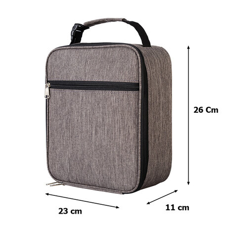 Koeltas Lunchbox 7 L Grijs