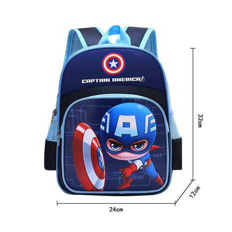 Kinder Rugzak Cartoon Captain America