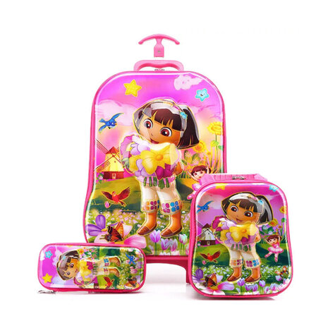 3D Trolley Set Dora