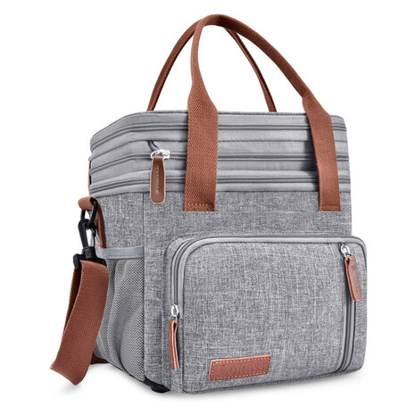 Koeltas Lunchbox 15 L Grijs