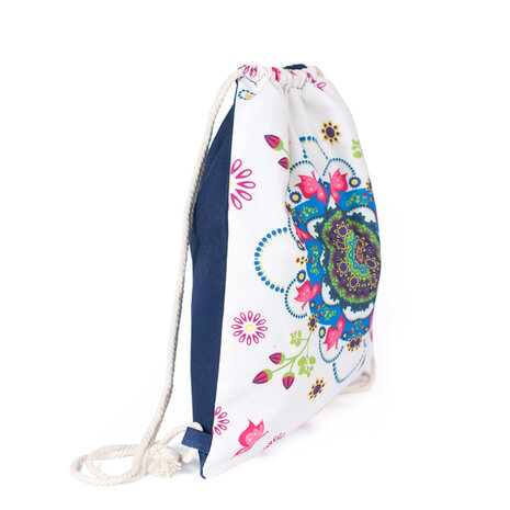 Art of Polo Drawstring Rugzak Flower Power