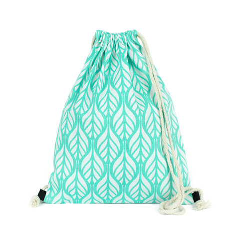 Art of Polo Drawstring Rugzak Nature Mint