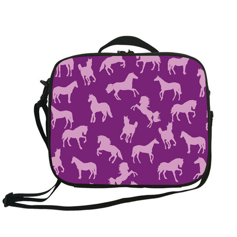 For U Designed Koeltas Paarden Lunchbox